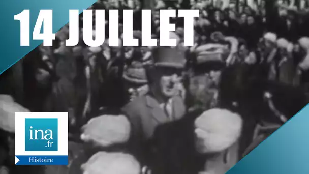 Défilé militaire du 14 juillet 1958 sur les Champs Elysées | Archive INA