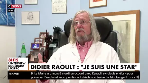 Didier Raoult : «je suis une star»