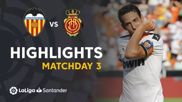 Highlights Valencia CF vs RCD Mallorca (2-0)