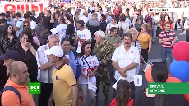 Législatives en Arménie : rassemblement en soutien à Robert Kotcharian