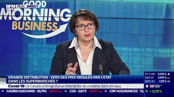 Christiane Lambert (FNSEA): Vers des prix régulés par l'État dans les supermarchés ?