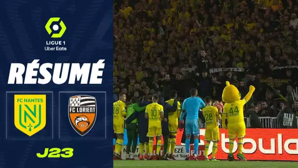 FC NANTES - FC LORIENT (1 - 0) - Résumé - (FCN - FCL) / 2022/2023