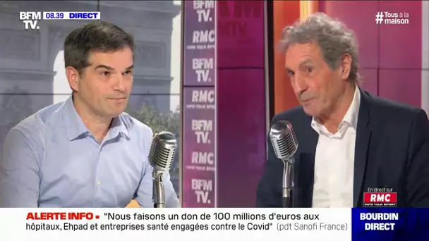 "Le principe actif du Doliprane est fabriqué à l'étranger" concède le président de Sanofi France