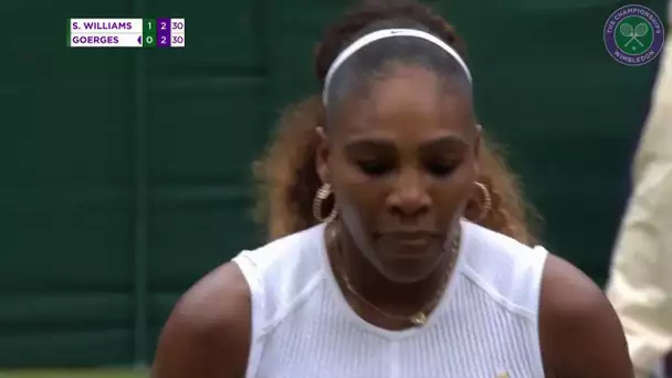 Wimbledon : Serena Williams écarte Goerges et file en huitièmes