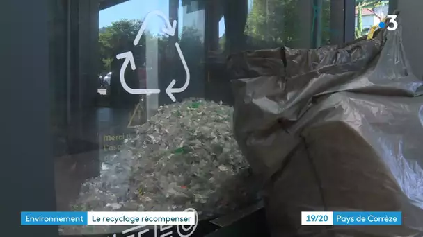 Broyage de bouteilles en plastique : une machine à recycler installée en Corrèze