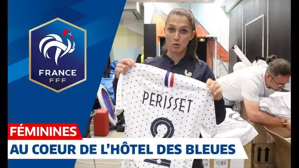 Au coeur de l&#039;hôtel des Bleues avant France-Brésil I FFF 2019