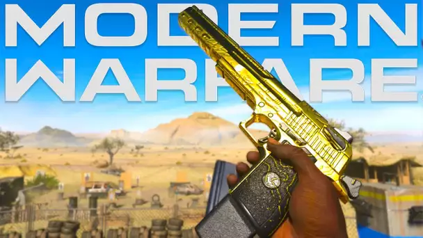 DESERT EAGLE EN OR sur Call of Duty: MODERN WARFARE !