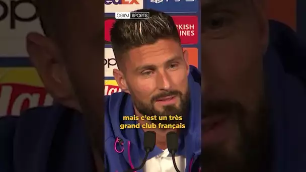 🔥 Olivier Giroud avoue être un supporteur de l'OM ! #shorts