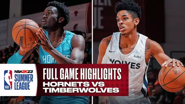 HORNETS vs TIMBERWOLVES | NBA SUMMER LEAGUE | FULL GAME HIGHLIGHTS