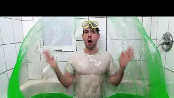 JE PRENDS UN BAIN DE SLIME - BULLES DE SLIME XXL - HUBY