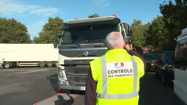 Poids-lourds : opération contrôle sur la N10 en Charente