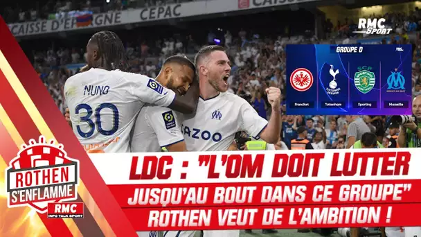 Ligue des champions : "L'OM doit lutter jusqu'au bout dans ce groupe" assure Rothen