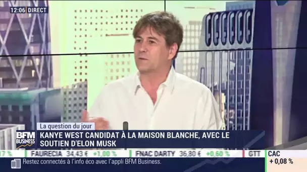 Jean-Eric Branaa (Maître de conférence): Kanye West candidat à la Maison Blanche