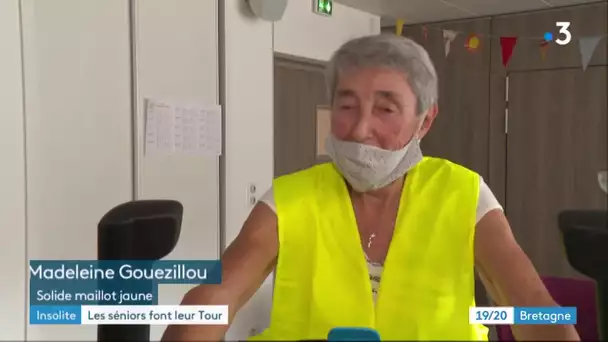 Défi Tour de France à la résidence senior de Langueux (22)
