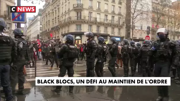 Black Blocks, un défi au maintien de l'ordre