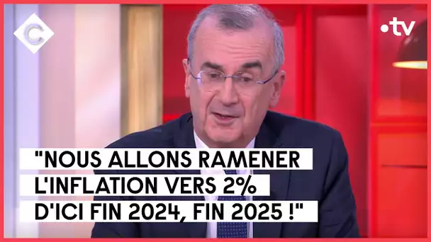 L’épargne à son meilleur taux depuis 2009 - François Villeroy De Galhau - C à Vous - 13/01/2023