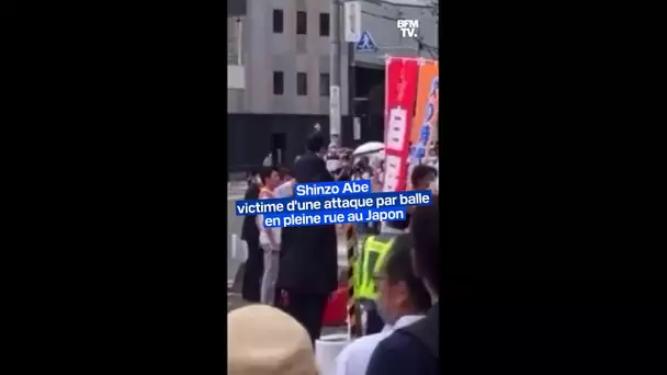 L'ancien Premier ministre japonais Shinzo Abe victime d'une attaque par balle en pleine rue