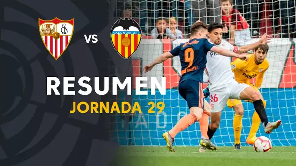 Resumen de Sevilla FC vs Valencia CF (0-1)