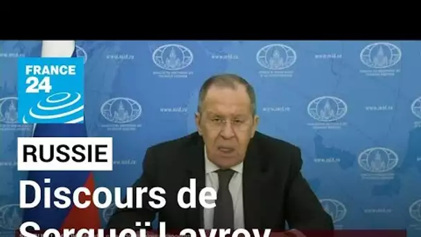 REPLAY - Discours de Lavrov au Conseil des droits de l'homme de l'ONU • FRANCE 24