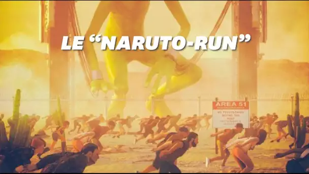 Ils courent comme Naruto au raid sur la zone 51