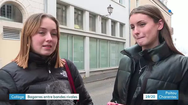 Bagarres entre bandes rivales devant un collège à Angoulême