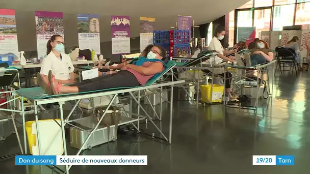 Tarn : don du sang au Grand Théâtre d'Albi, une première pour attirer de nouveaux donneurs