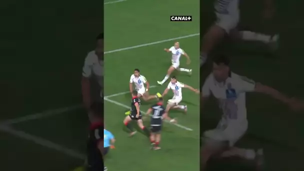 La geste magique d’Antoine Dupont 🪄 #rugby #top14 #sports #essai #dupont