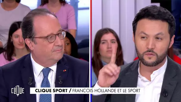 François Hollande et le sport - Clique Sport - CANAL+