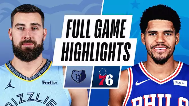 GRIZZLIES at 76ERS | FULL GAME HIGHLIGHTS | April 4, 2021