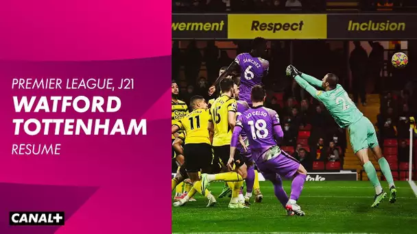 Le débrief et les buts de Watford / Tottenham - Premier League (J21)