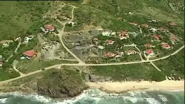 Saint Barthélemy-Guadeloupe : Côte sauvage