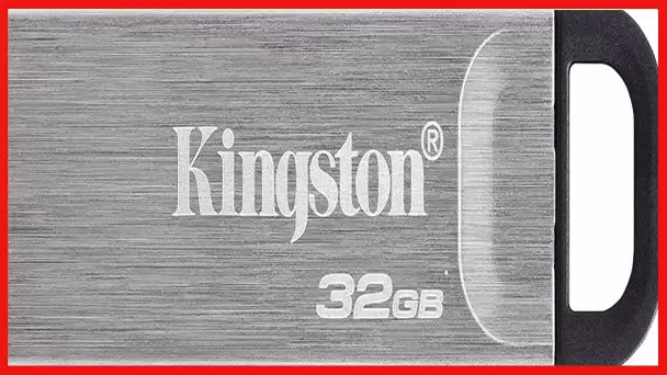 Kingston DataTraveler Kyson 32GB High Performance USB 3.2 Metal Flash Drive | Speeds up to 200MB/s |