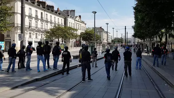 Heurts à  Nantes