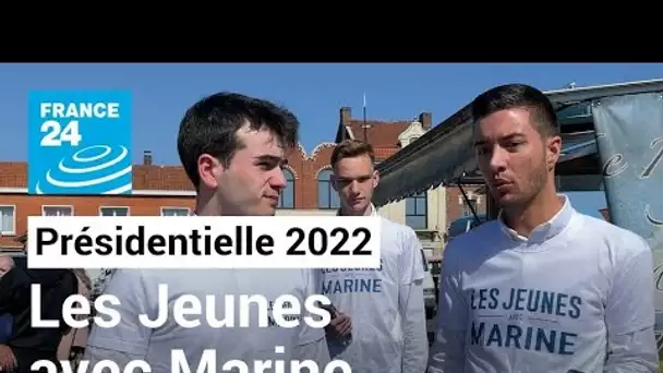Les Jeunes avec Marine : à Arras, la relève du Rassemblement national derrière sa candidate