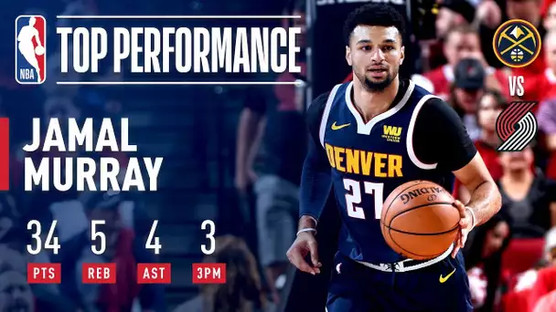 Jamal Murray Drops a Clutch 34 in Game 4! | May 5, 2019