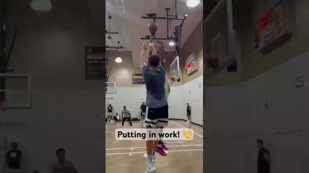 Klay Thompson, Kevin Love & more putting in work with Chris Brickley! 🔥 | #Shorts