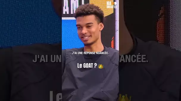 LeBron ou MJ, qui est le GOAT ? La réponse de Wemby 🗣️ #nbaundrafted