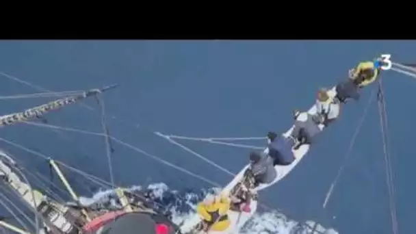 L&#039; Hermione à l&#039;abri au Maroc après les tempêtes