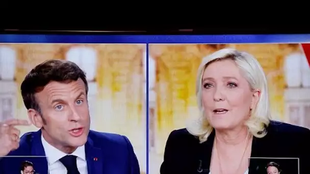 Le fossé européen entre Emmanuel Macron et Marine Le Pen