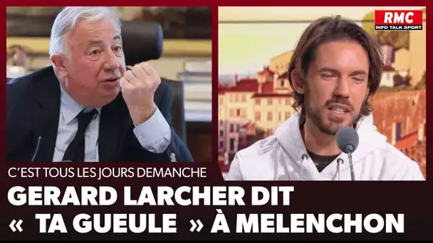 Arnaud Demanche : Gérard Larcher dit « ta gueule » à Mélenchon