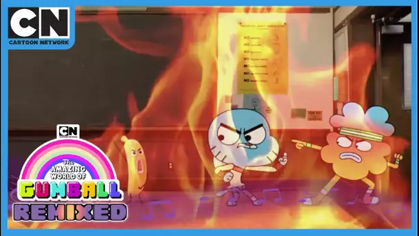 Gumball 🇫🇷| La super boucle "Sauce piquante !" 🎵 | #gumballremixed #8