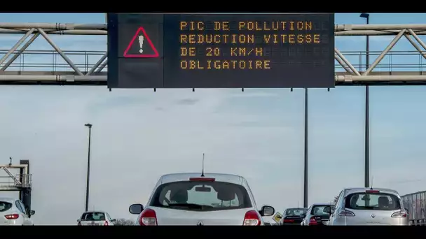Pollution : circulation restreinte à Paris et à Lille mercredi
