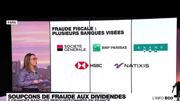 Soupçons de fraude aux dividendes : cinq grandes banques perquisitionnées en France • FRANCE 24