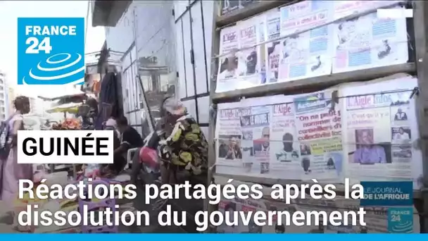 Guinée : réactions partagées à Conakry après la dissolution du gouvernement • FRANCE 24