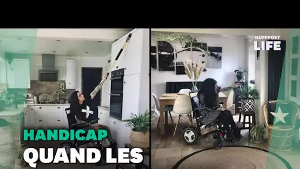 En situation de handicap, elle rend sa maison accessible grâce des tutoriels de bricolage