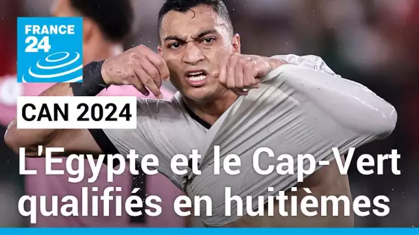 CAN 2024 : L'Egypte et le Cap Vert qualifiés en huitièmes de finale • FRANCE 24