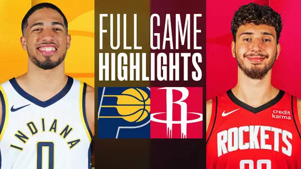PACERS at ROCKETS | FULL GAME HIGHLIGHTS | December 26, 2023