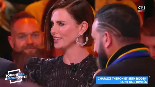 Charlize Theron recadre Cyril Hanouna