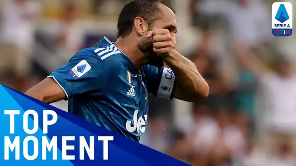 Chiellini scores first Serie A goal of the season | Parma 0-1 Juventus | Top Moment | Serie A