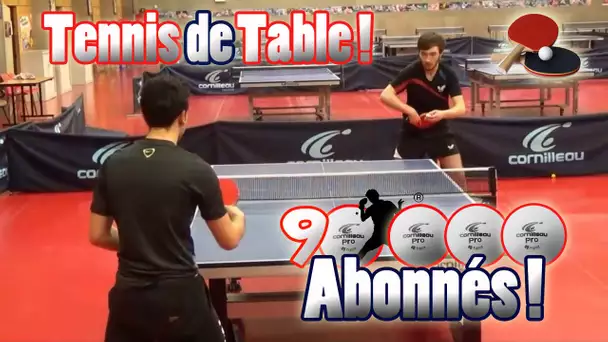 # 90 000 Abonnés # DavidLafargePokemon au Tennis de Table ! Best of Meilleurs Points !